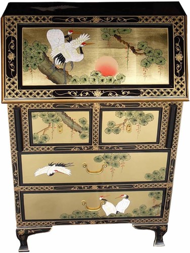 Oriental chinese gold - gold, leaf