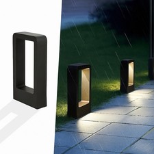 LED bollard light socket 7W 3000k IP65 Terrace Outdoor lighting Garden lamp