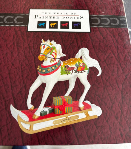 Trail painted ponies sleigh - ponies,