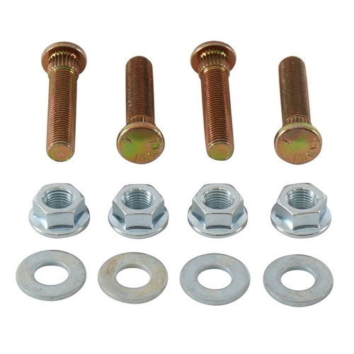 Wheel stud and - wheel, kit