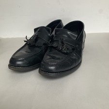 Samuel Windsor Handmade Black Men’s Leather Loafers Size UK 11 EU 45