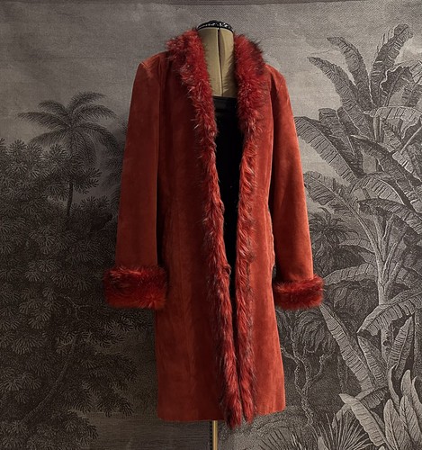 Rare vintage long - vintage, red