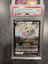 PSA 9 Arceus V SWSH204 Sword &