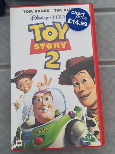 Disney pixar vhs pal toy - pal, u