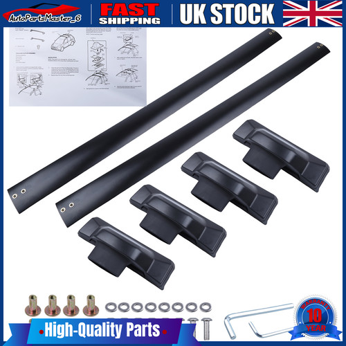 Black roof cross bars full - cross,