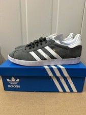 Size 9.5 - adidas Gazelle Gray