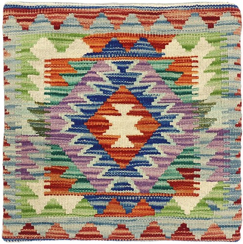 New kilim cushion - cushion, wool