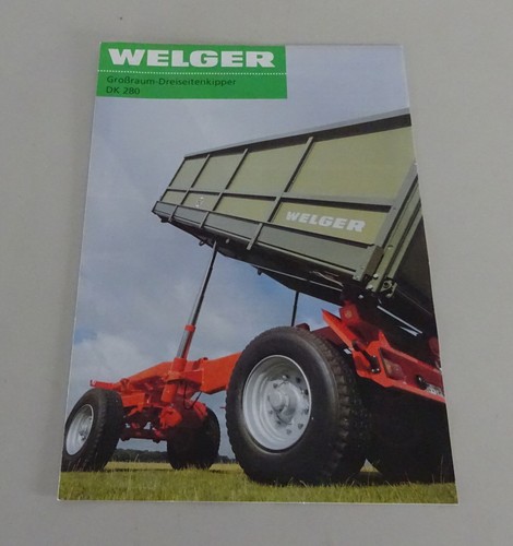 Brochure welger three way - brochure, three-way