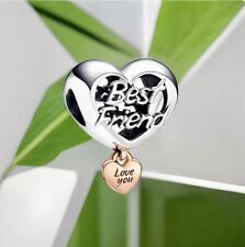 Pandora Best Friend Heart love you dangle Charm