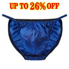 Men's Satin Silk Briefs