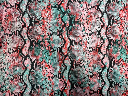 Bright snake skin - snake, print