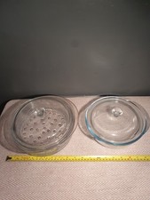 Vintage PYREX Clear Round