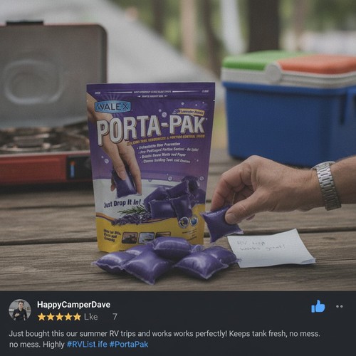 Porta pak toilet - porta-pak, rv