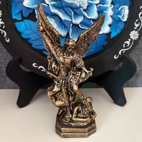 Saint michael angel resin - angel,