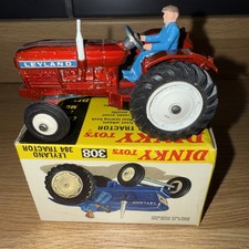 Vintage dinky leyland tractor - vintage,