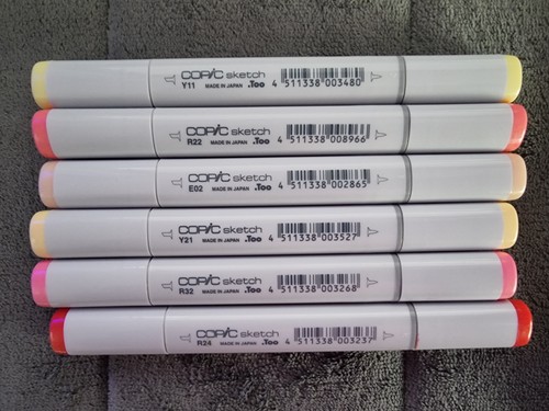 Set copic sketch markers - 6,