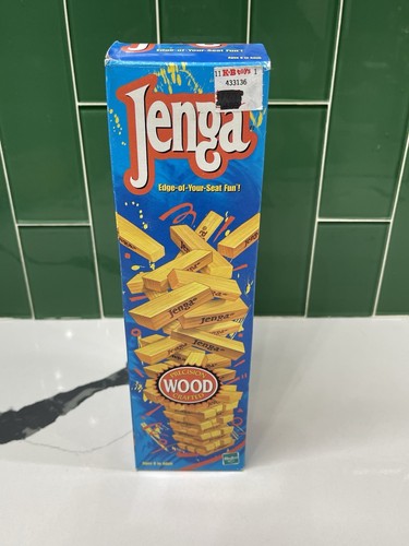 Vintage jenga milton bradley - vintage,