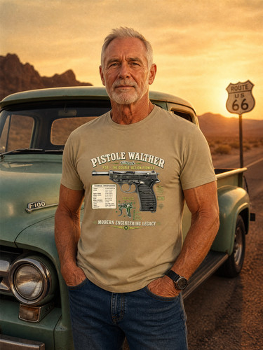 Walther p38 shirt - walther, t-shirt