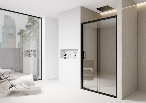 Bathroom sliding door shower - door,