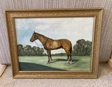 Vintage Framed Naive oil