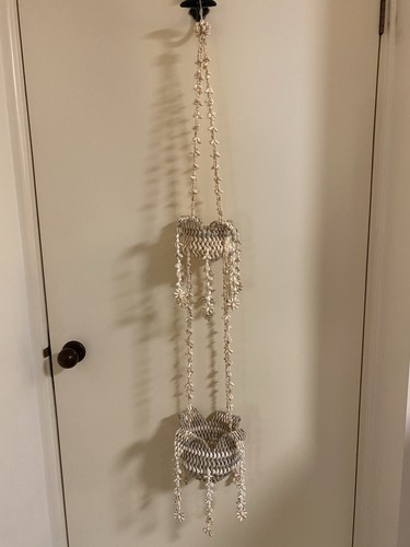 Vintage hanging shell tier - hanging,