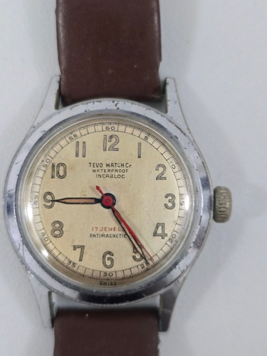 Vintage tevo watch swiss - tevo,