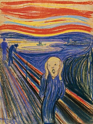The scream painting edvard - scream,