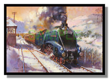 LNER Flying Scot A4 Pacific 4498 Sir Nigel Gresley picture Cuneo free p&p UK