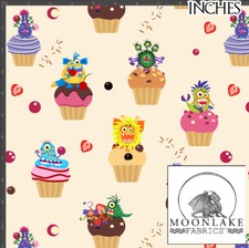 Cupcakes Monsters 100% Quality