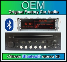 Citroen C5 Bluetooth stereo, Citroen AUX USB radio, LCD Screen, Microphone