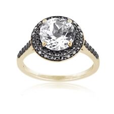 18K Gold over Silver 2.5ct