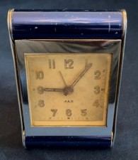 Art Deco Chrome Cased Travel Alarm By Jaz, C1930