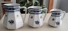 Losol Ware, Set of 3 graduated jugs In the Ormonde pattern, good condition