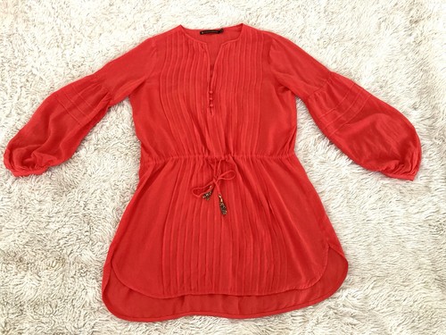 Stunning red viscose beach - viscose,