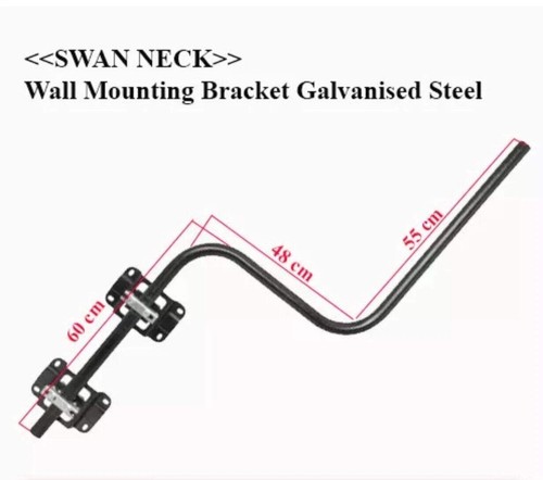 Swan neck bracket wall - swan,