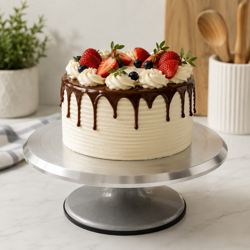 Cake turntable revolving - 12'',