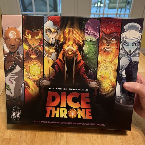 Roxley board game dice throne - roxley,