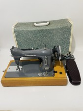 Pinnock Sewbest Heavy Duty Sewing Machine Canvas Denim Linen Vintage 1950 + Case