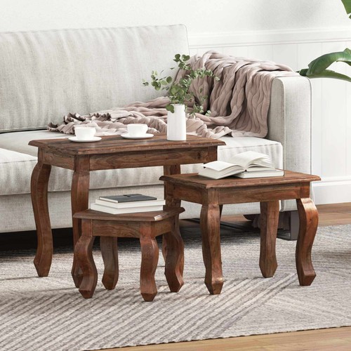 Nesting table pcs - pcs, brown