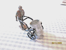 2 x BRITAINS ETC LEAD - GARDENERS WITH WHEELBARROW  & WATER CART -UNBOXED