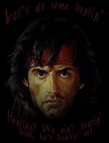 Rambo movie poster art - 20,