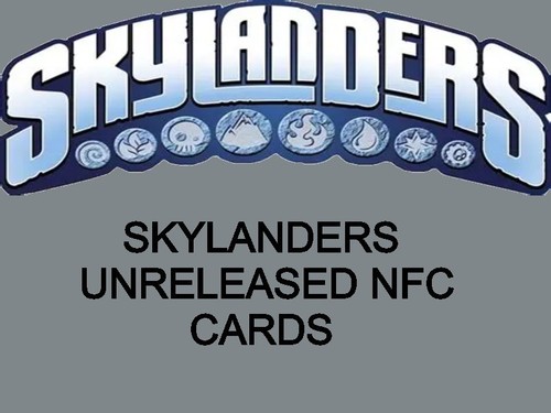 Skylanders nfc cards - skylanders,