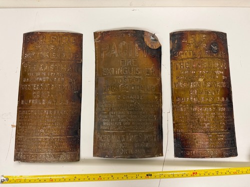 Lot antique fire - of, 3