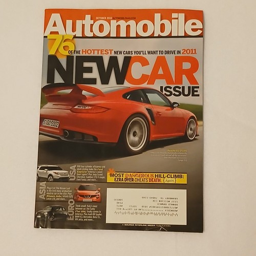 Automobile magazine october - automobile,