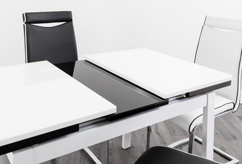 7star extendable glass dining - extendable,
