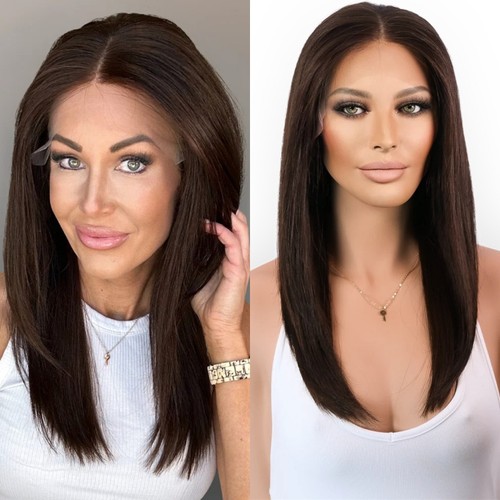 16inch dark brown straight - 16inch,