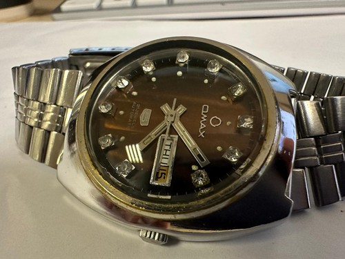 Vintage omax crystal - crystal, brown