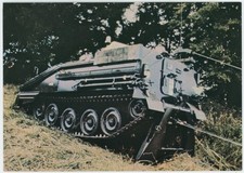 AFTER THE BATTLE POSTCARD - BRITISH ARMY FV106  SAMSON  RECOVERY VEHICLE 