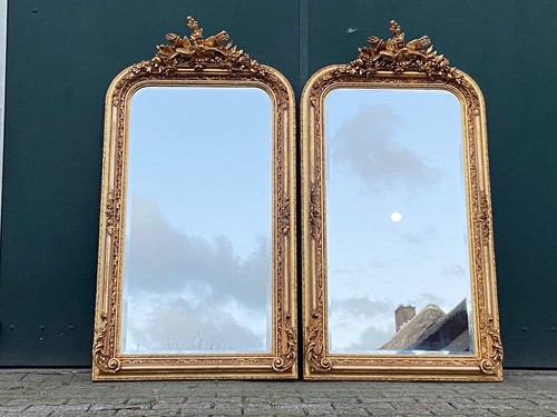 Mirrors pair french louis xvi - mirrors,