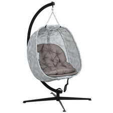 Egg Chair Sand Brown Texteline